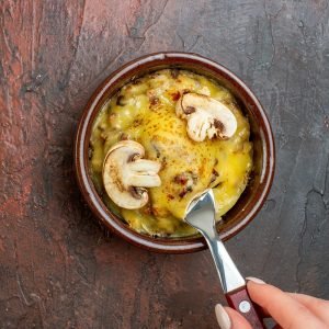 Babycorn Mushroom In Hot Garlic Sauce
