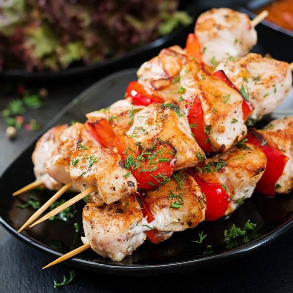 Chicken Cheese Kebab (6pcs)