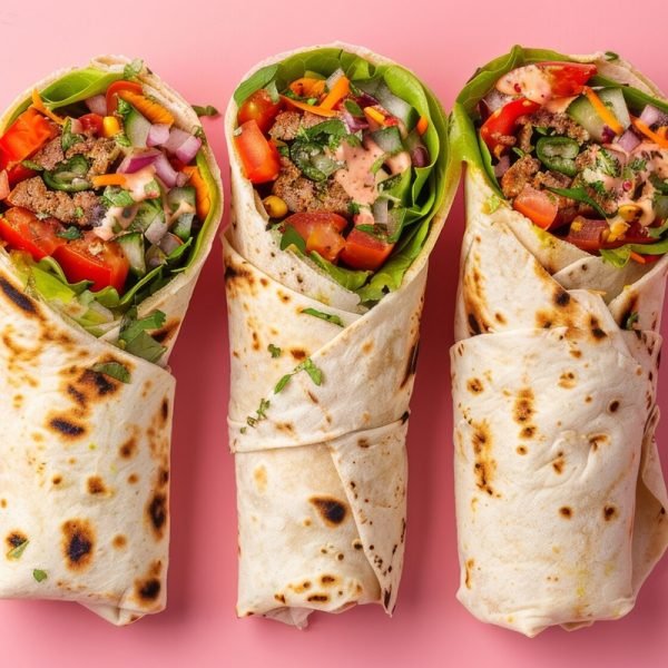 Egg Double Tikka Roll