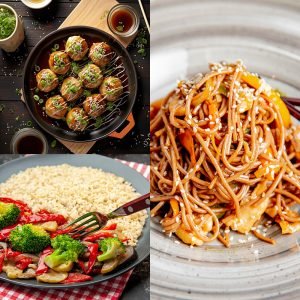Veg Manchurian(2pc)+kimchi